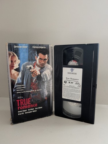True Romance VHS 1993 Christian Slater Patricia Arquette
