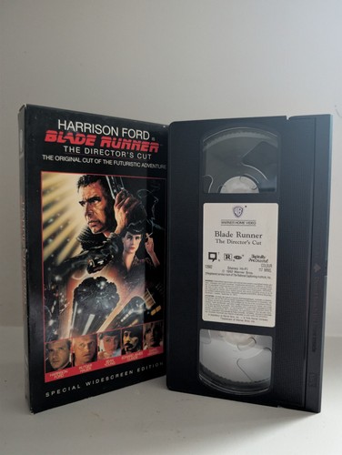 Blade Runner Director's Cut VHS Special Widescreen Harrison Ford - photo 3