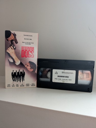 Reservoir Dogs VHS Quentin Tarantino 1992 Live Home Video Harvey