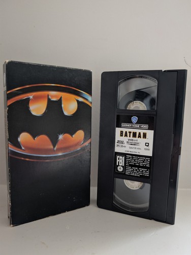 Batman 1989 VHS Warner Home Video Tested Michael Keaton