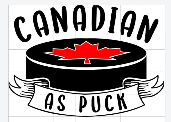 Canadian As Puck Hockey T-Shirt - Funny Canada Hockey Tee - photo 3