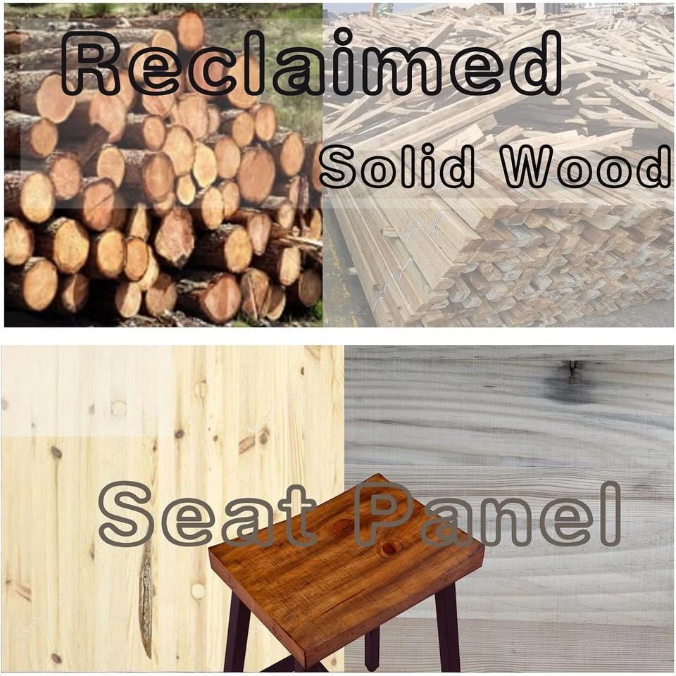 NEW Set of 3 solid wood Bar Stools 25" - Delivery Available - photo 4