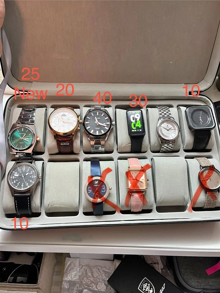 Assorted Men's Watches - Alba, Tomi, Irlandy
