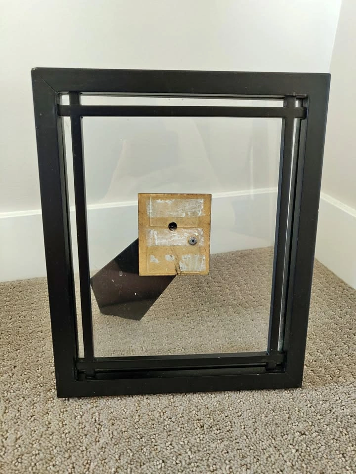 Picture Photo Frame - 6" X 8" - Black Wooden Frame