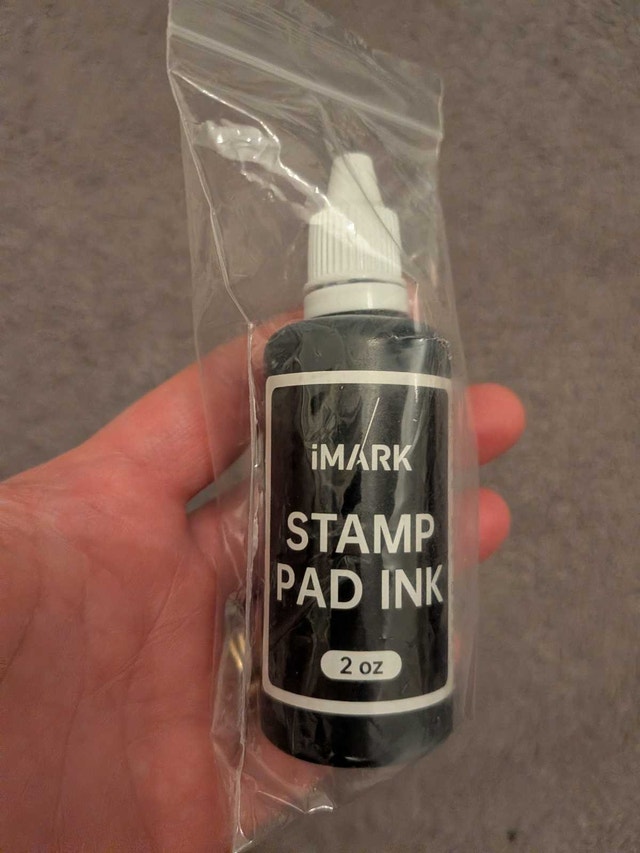 iMARK Premium Refill Ink for Self-Inking Stamps, Daters & Stamp - photo 2