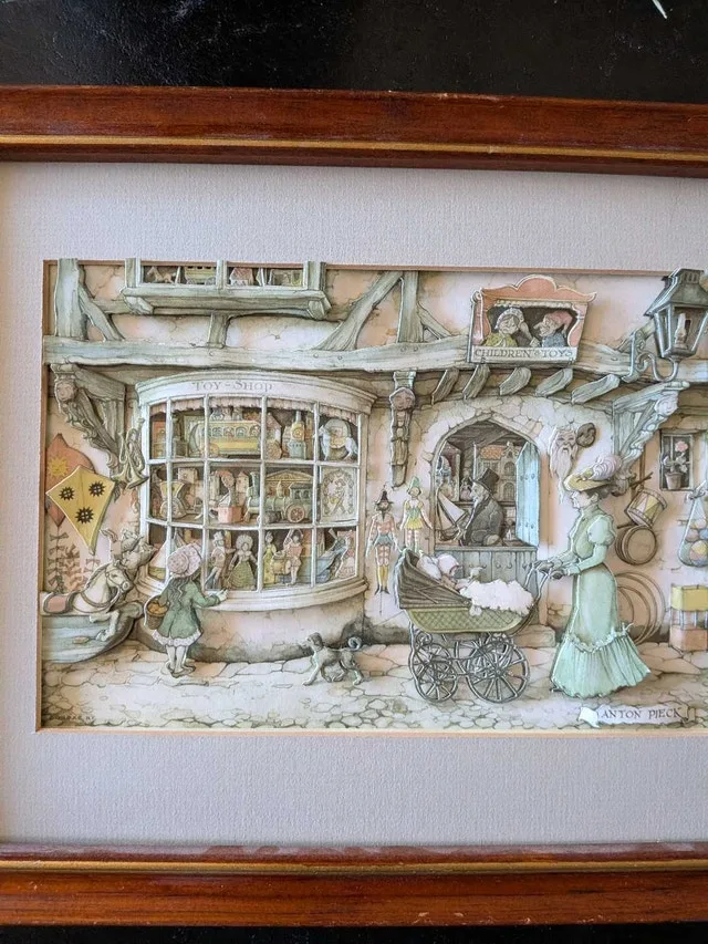 Anton Pieck 1973 The Toy Shop 3D Print