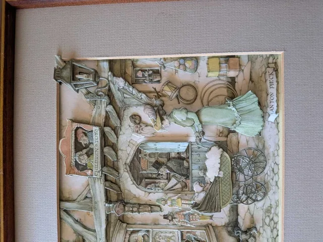 Anton Pieck 1973 The Toy Shop 3D Print - photo 2