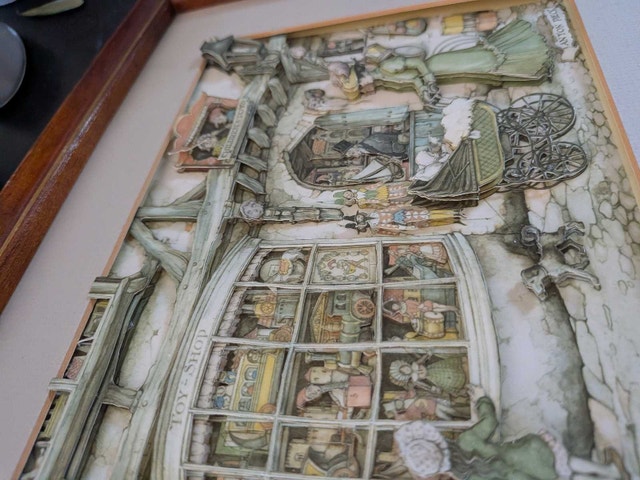 Anton Pieck 1973 The Toy Shop 3D Print - photo 5