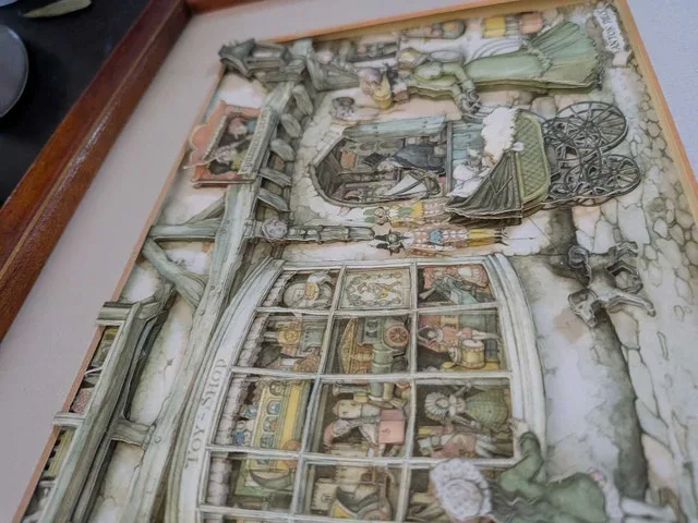 Anton Pieck 1973 The Toy Shop 3D Print - photo 5