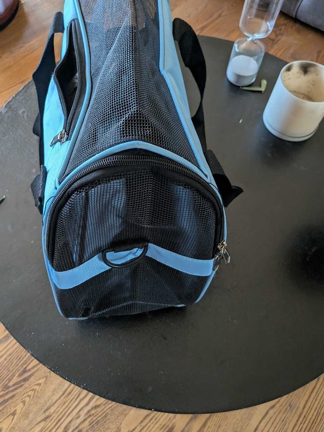 Pet Carrier Bag with Mesh Ventilation - photo 2