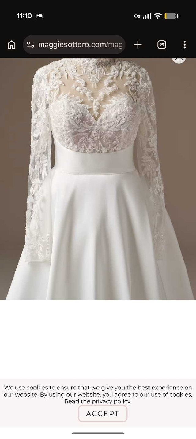 Maggie Sottero Trinity Wedding Dress - photo 2