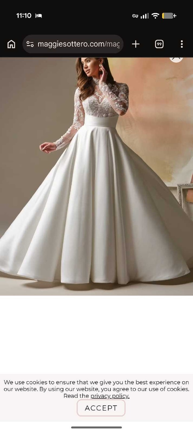 Maggie Sottero Trinity Wedding Dress - photo 3