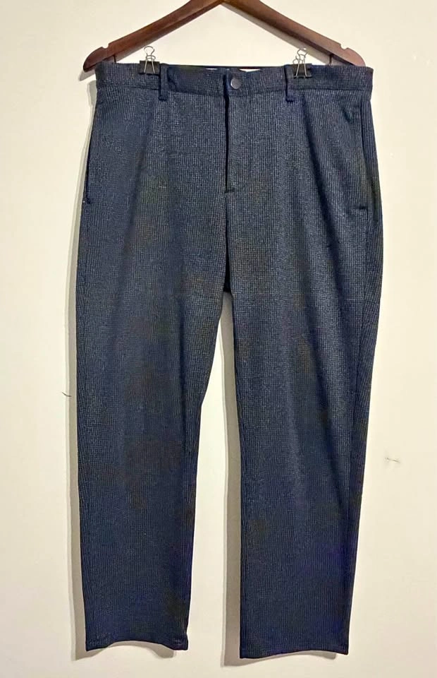 Nave melange knit mens trouser