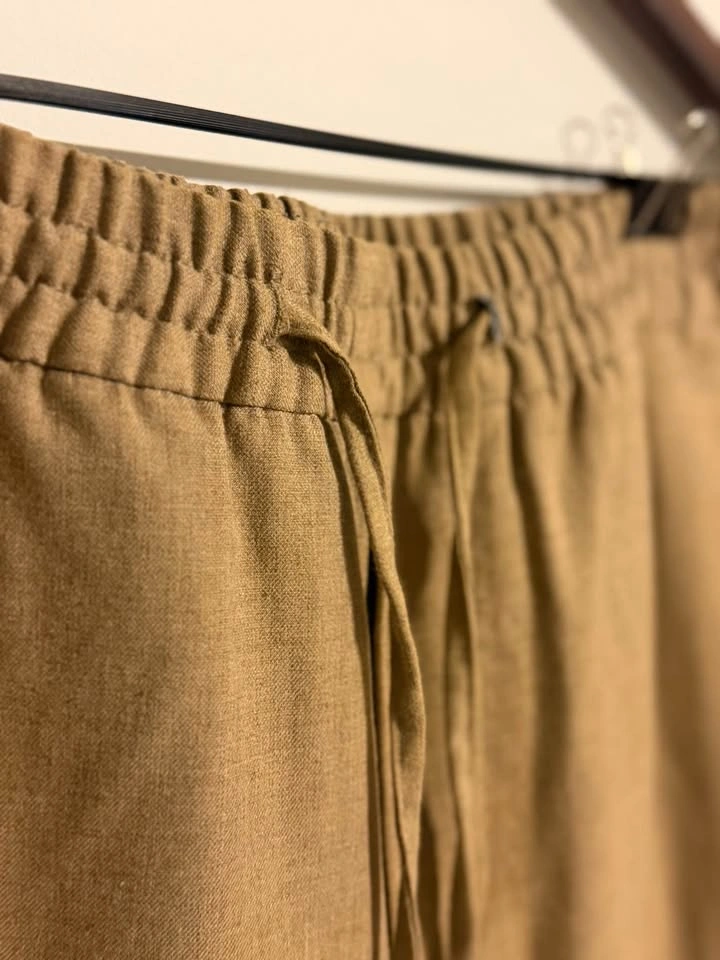 Brown Drawstring Pants - photo 2