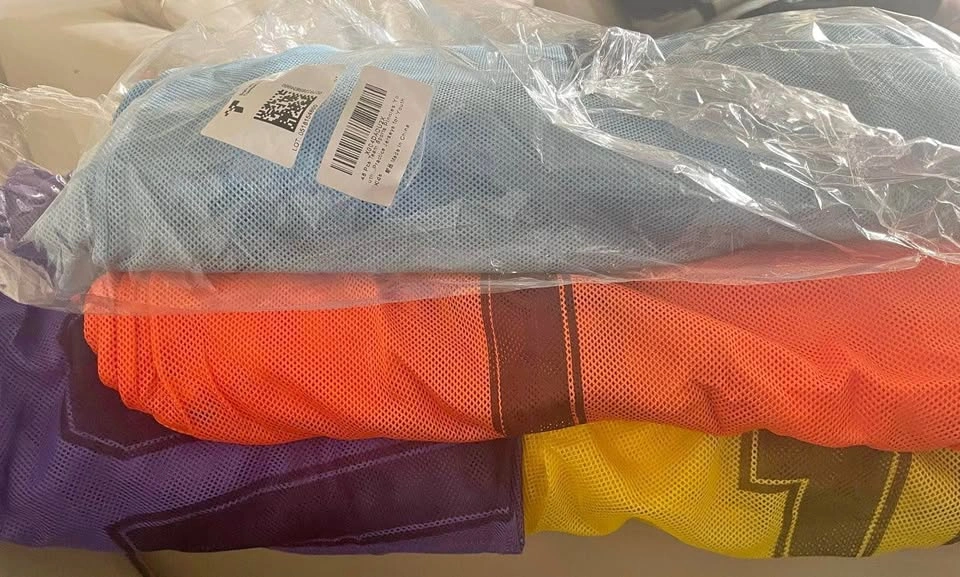 48 Pcs Team Sports Pinnies (4 teams)