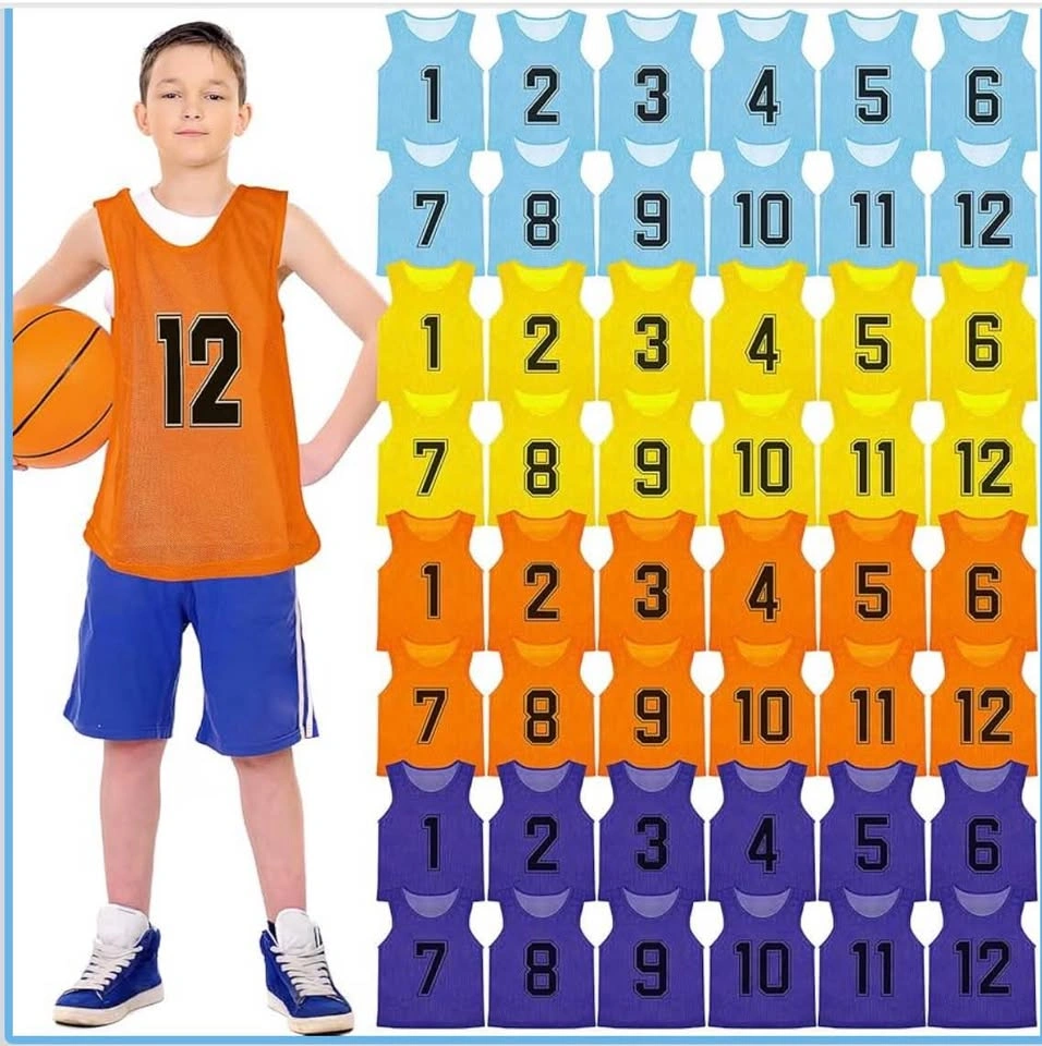 48 Pcs Team Sports Pinnies (4 teams) - photo 2