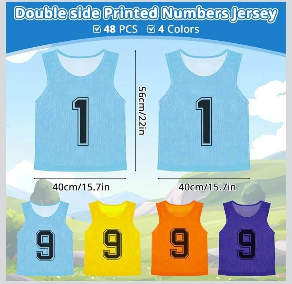 48 Pcs Team Sports Pinnies (4 teams) - photo 3