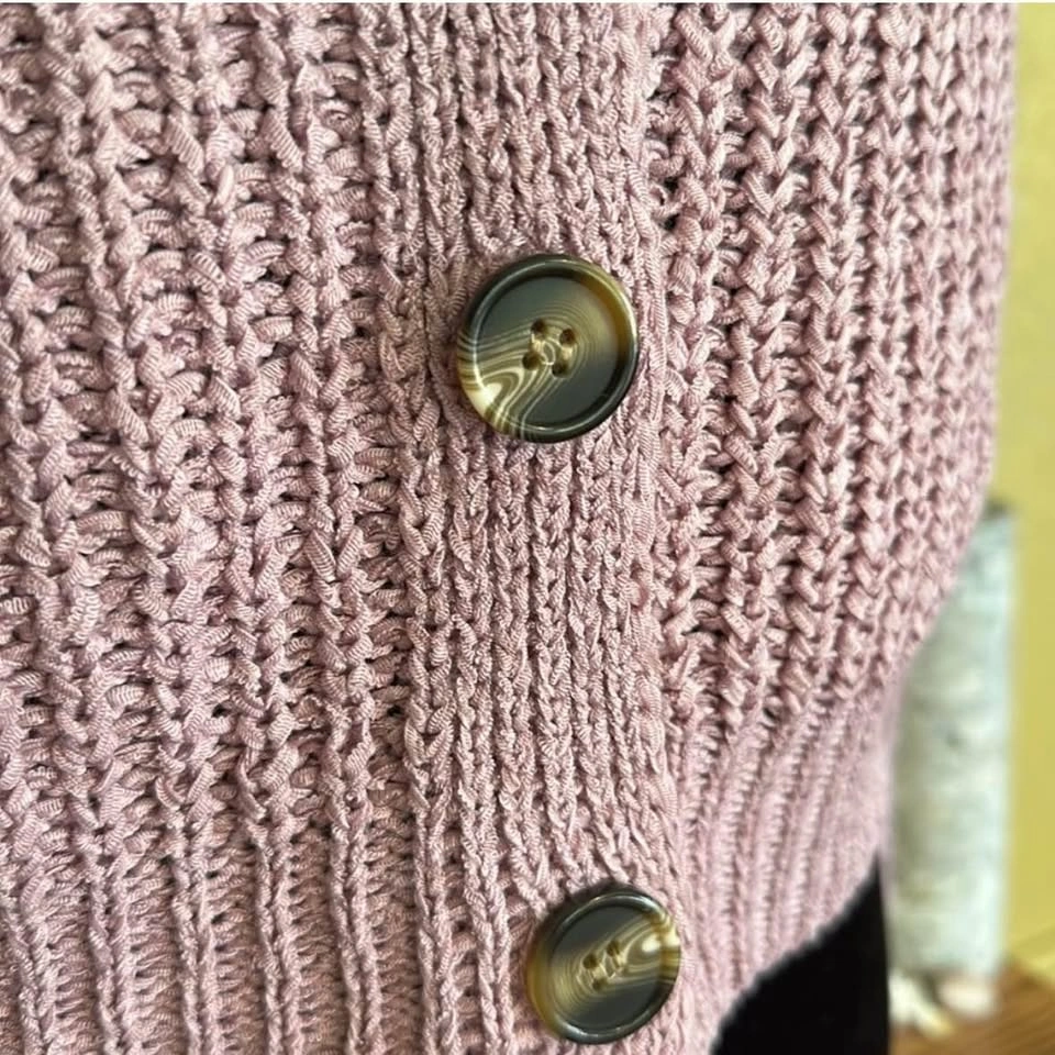 Moon & Madison Oversized Knit Crop Cardigan Sweater - photo 2