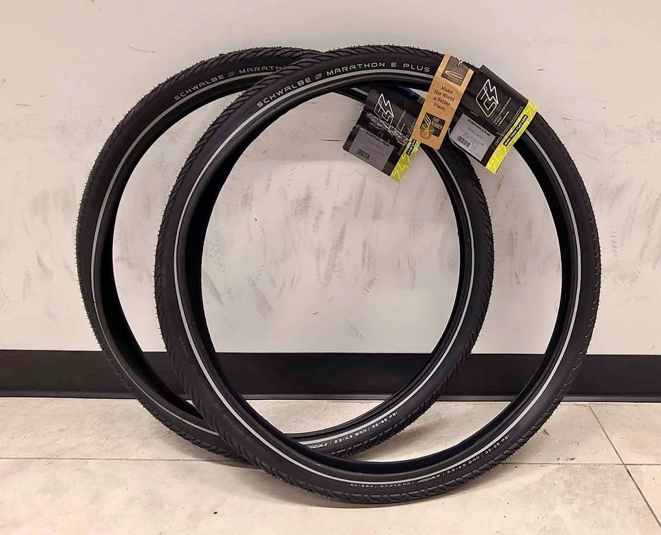 Schwalbe Marathon E Plus Tires 27.5 X 2.0
