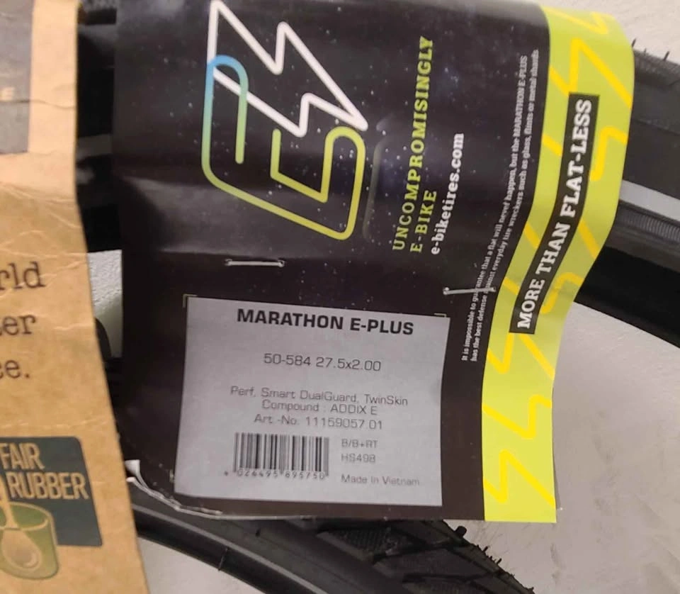 Schwalbe Marathon E Plus Tires 27.5 X 2.0 - photo 3