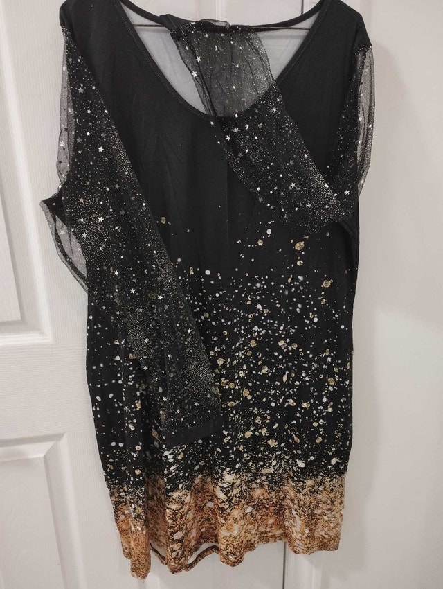 New Gold/Black dress XXL - photo 2
