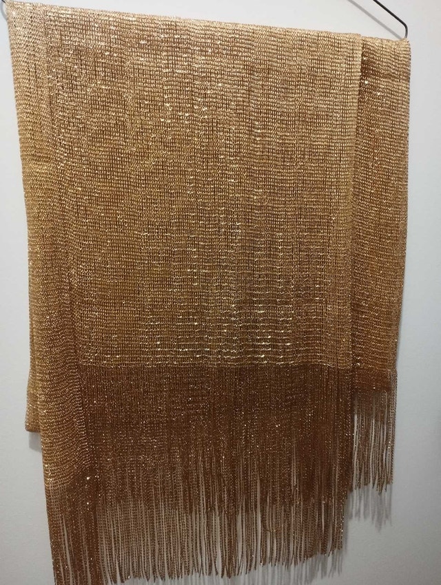 New gold shawl