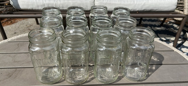 Atlas Mason Jars - 650 ml