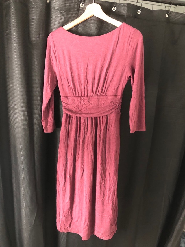 Anthropologie Red Wine Maeve Dress - Size Small - photo 4