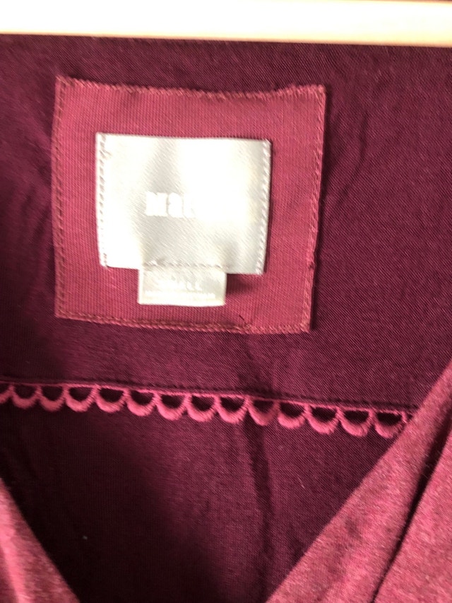 Anthropologie Red Wine Maeve Dress - Size Small - photo 5