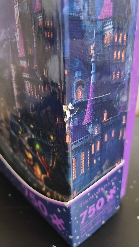 Disney Thomas Kinkade Beauty and The Beast 750pc Jigsaw Puzzle - photo 3