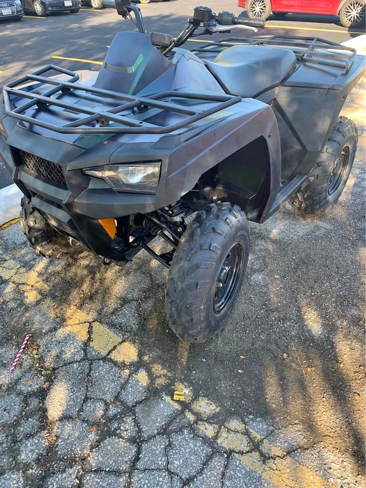 Tracker custom rebuilt 600cc ATV