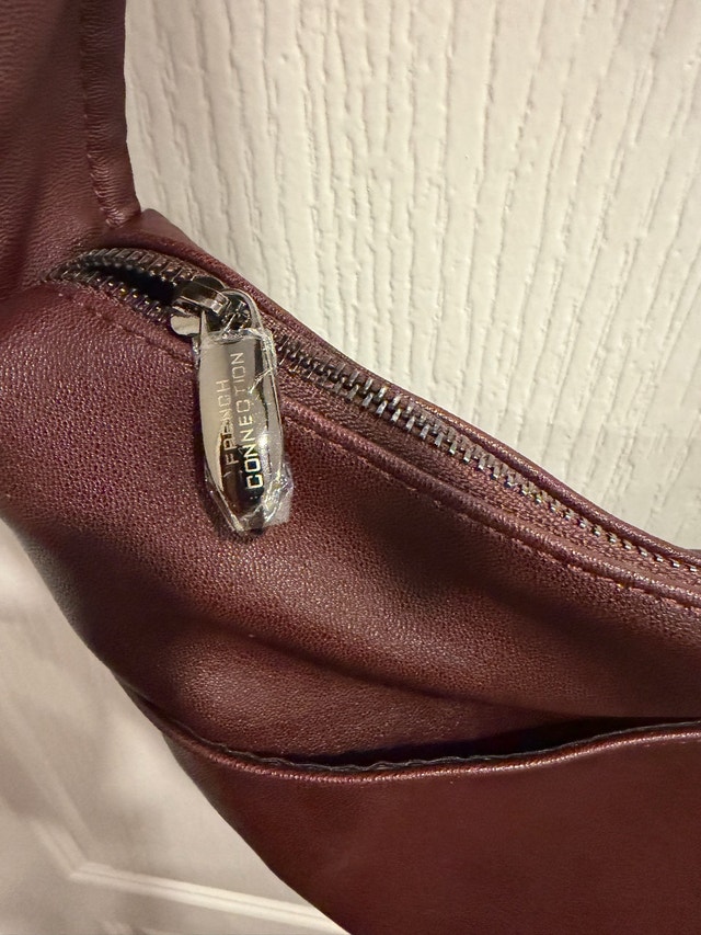 French Connection Burgundy Shoulder Bag - photo 4