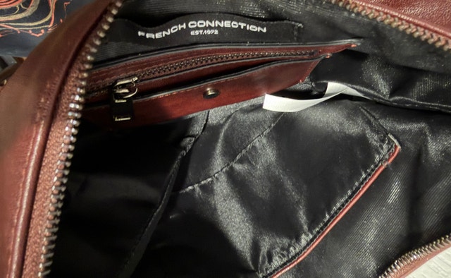 French Connection Burgundy Shoulder Bag - photo 5