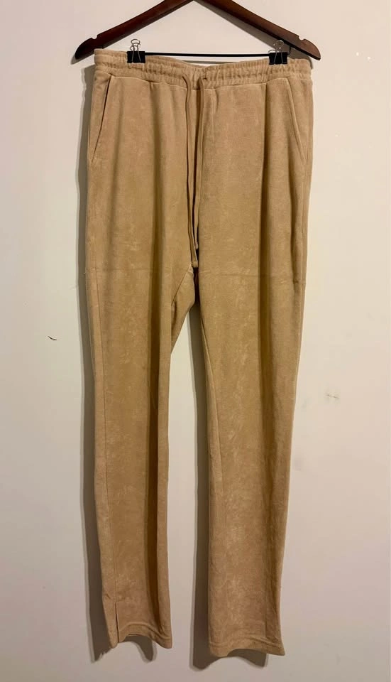 Two Piece Terry Cloth Polo and Pants Set - photo 3