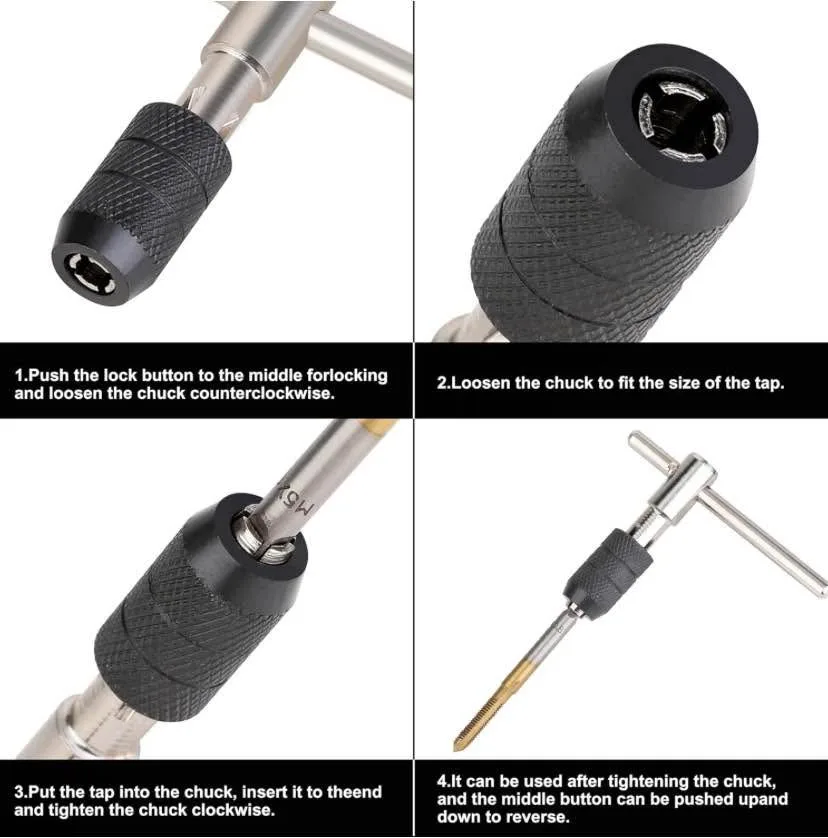 WYNNsky Die and Tap Set in SAE and Metric image indicator(8)