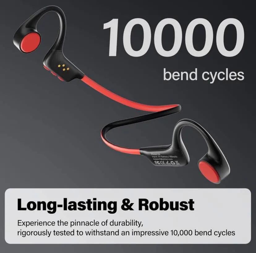 Bone Conduction Headphones, 32GB MP3, 8 Hours Playtime image indicator(9)