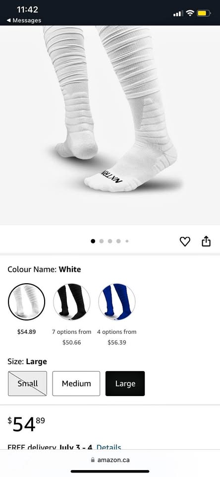 Nxtrnd XTD Scrunch Football Socks