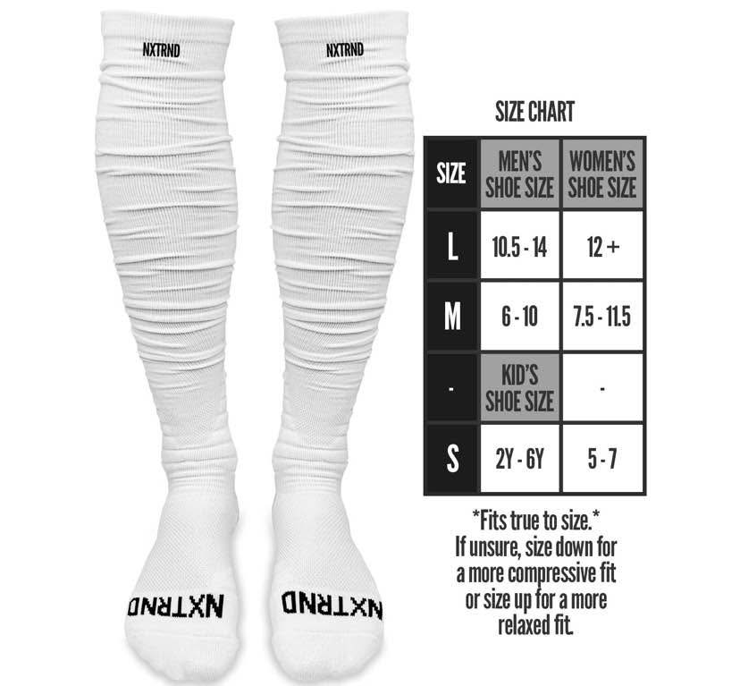 Nxtrnd XTD Scrunch Football Socks - photo 3