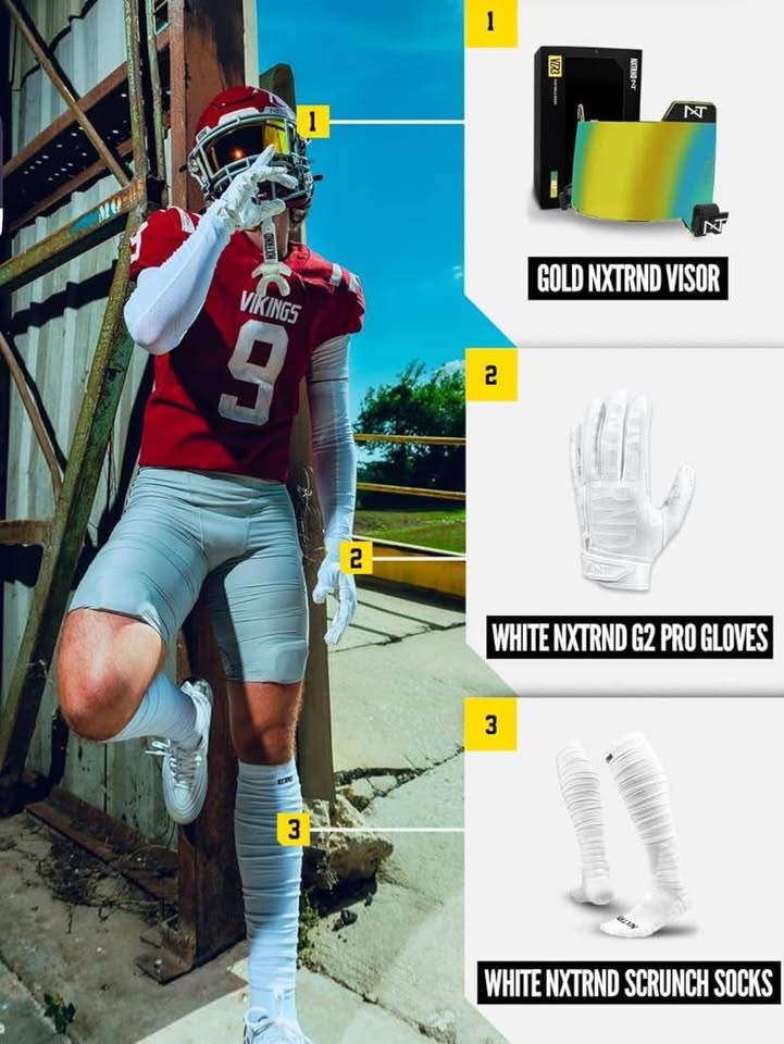 Nxtrnd XTD Scrunch Football Socks - photo 5