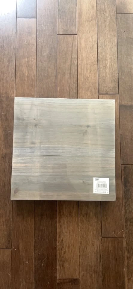 Gray wooden hanging boards 2 pc - photo 2