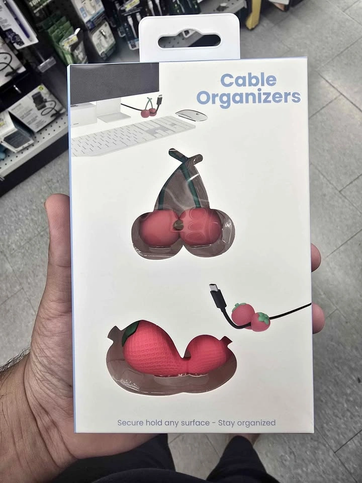 iJOY Fruit Cable Organizers 2-Pack