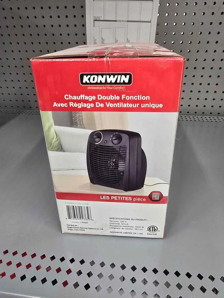 Konwin FH07 Dual Function Space Heater - photo 4