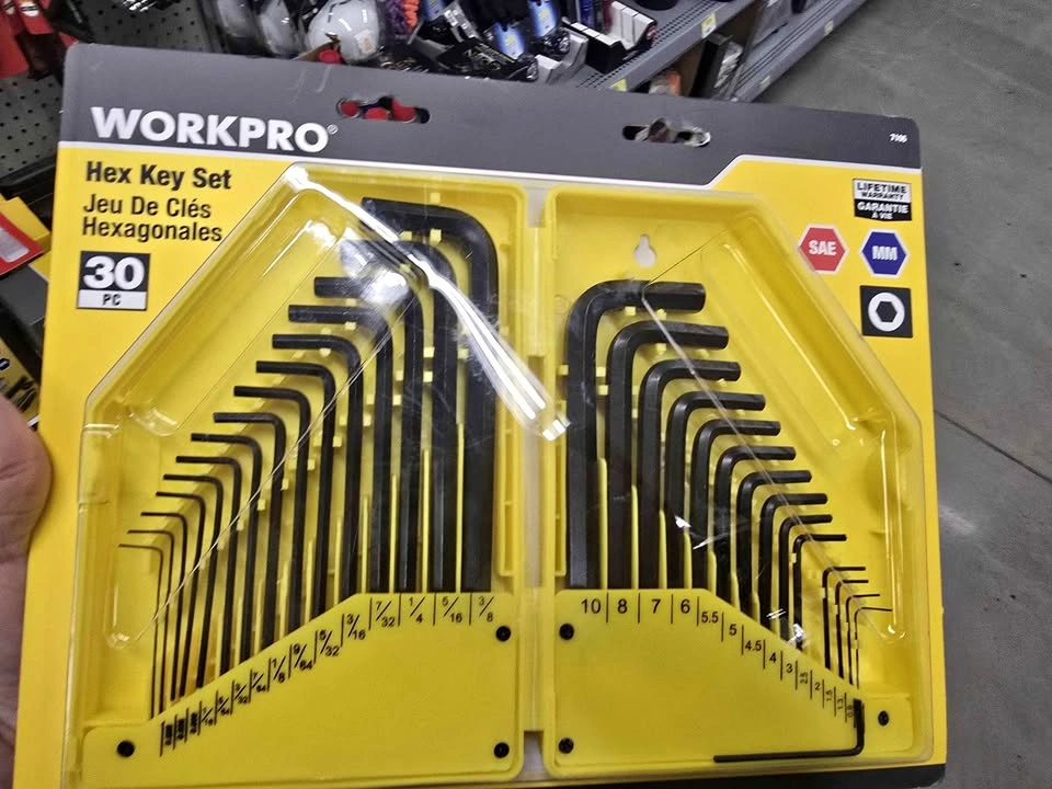 WORKPRO 30-Piece Hex Key Set 7106