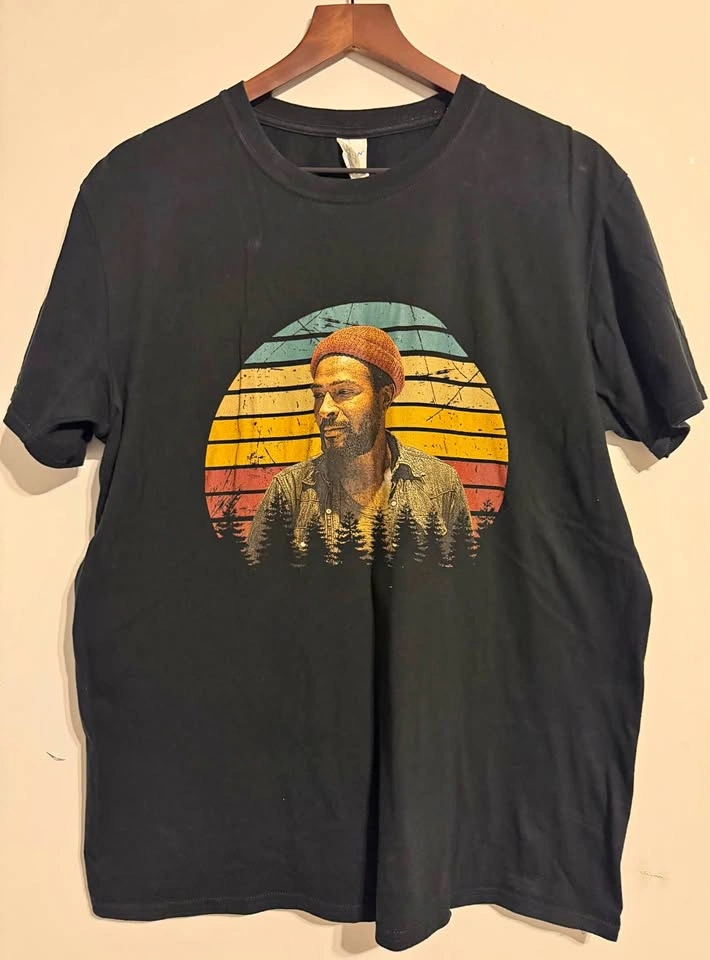 Marvin Gaye Retro Graphic T-Shirt