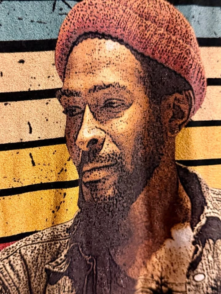 Marvin Gaye Retro Graphic T-Shirt - photo 2