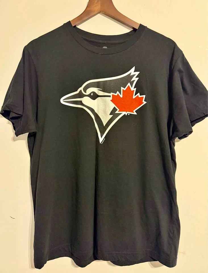 Toronto Blue Jays Black Graphic T-Shirt