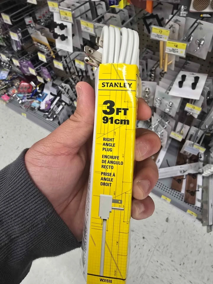 Stanley 3ft Appliance Extension Cord W31510 - photo 3