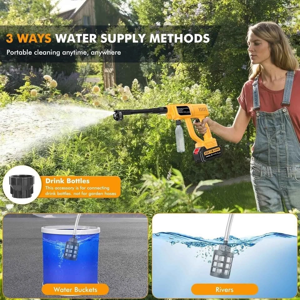 NEW-Cordless Pressure Washer - photo 3
