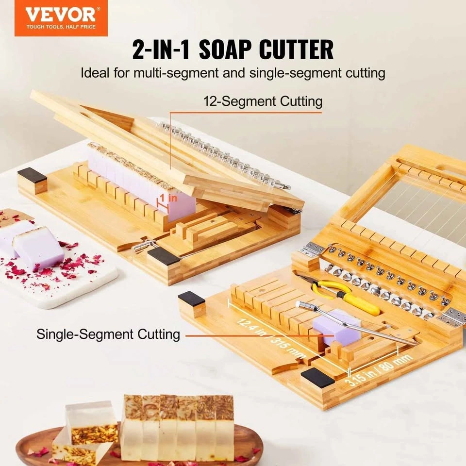 Brandnew VEVOR Soap Cutter, Cut 1-12 Bars - photo 3
