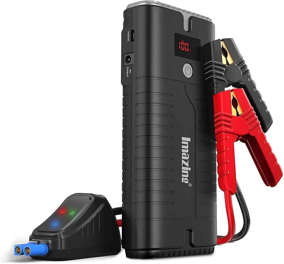 New : Imazing Portable Car Jump Starter - 2000A Peak 18000mAH - photo 2